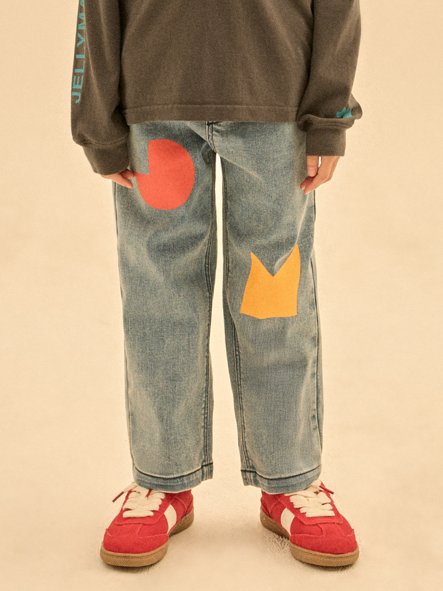 Symbol Denim Pants Blue