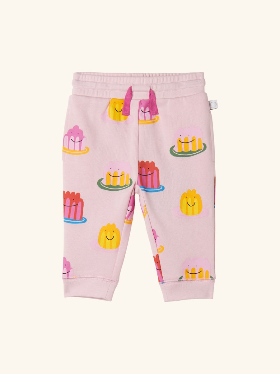 Pink Jelly Drawstring Pants