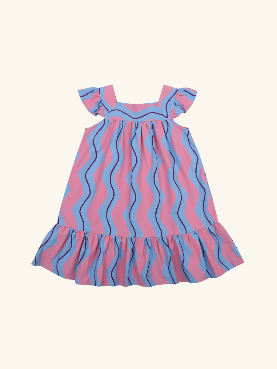 Wave Stripe Dress