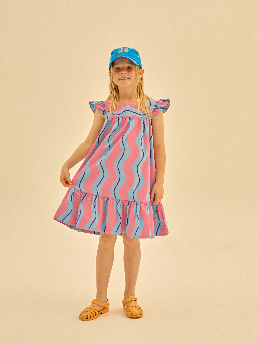 Wave Stripe Dress
