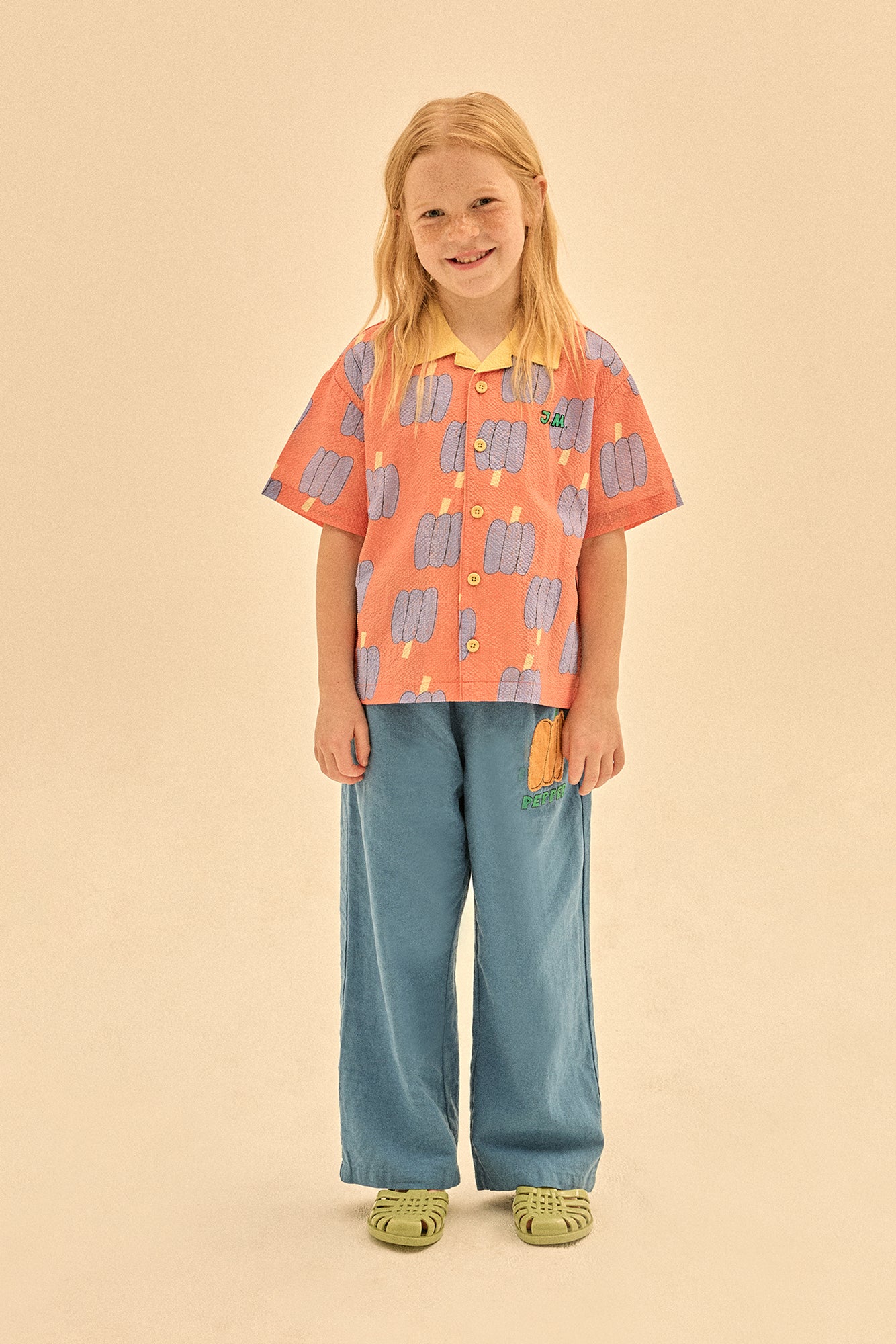 Bell Pepper Linen Pants