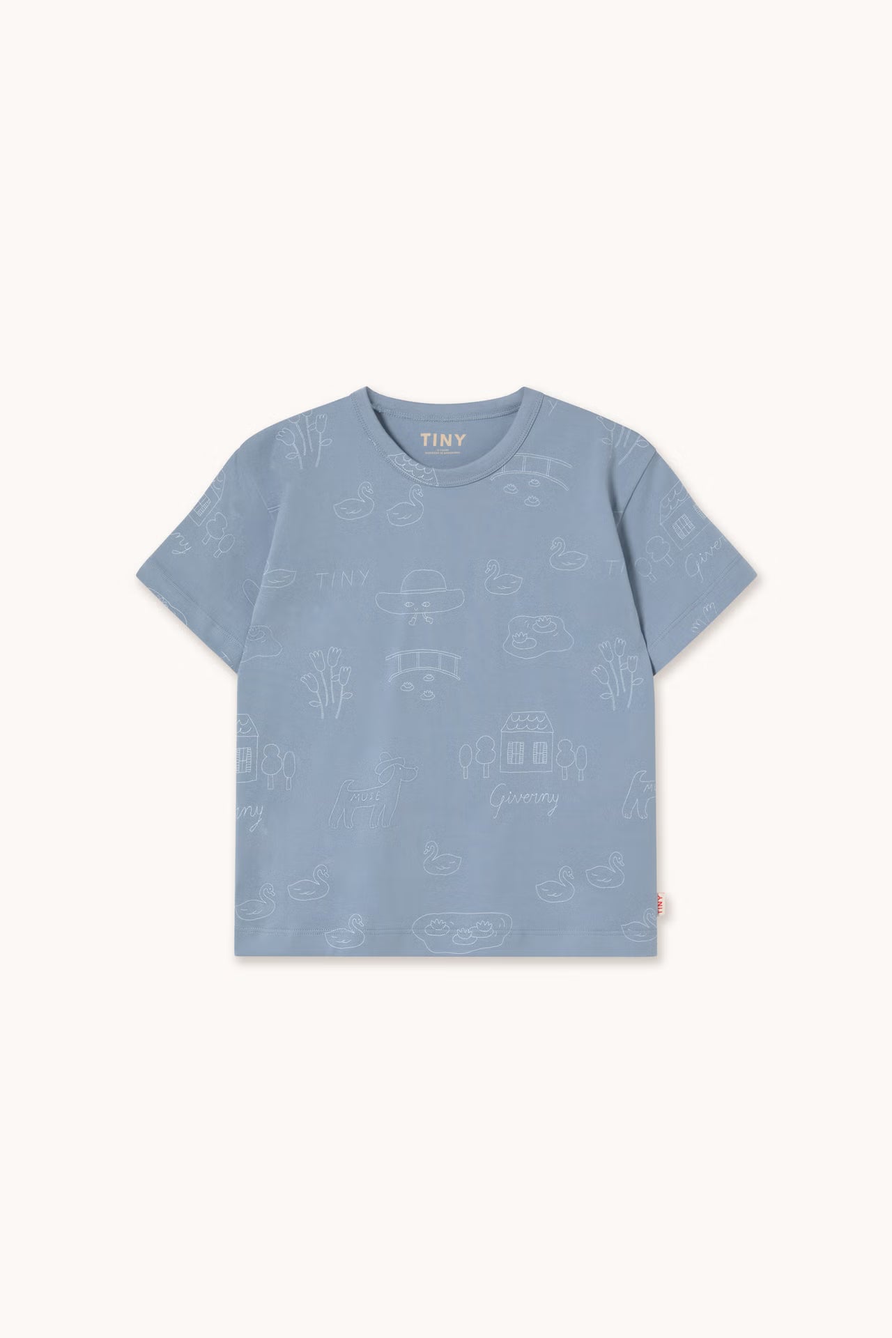 Tiny Giverny Knitted Tee